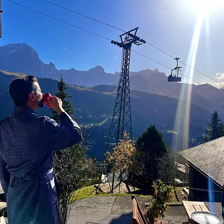 18 1 Beautiful Alpe Des Chaux Apartman Gryon