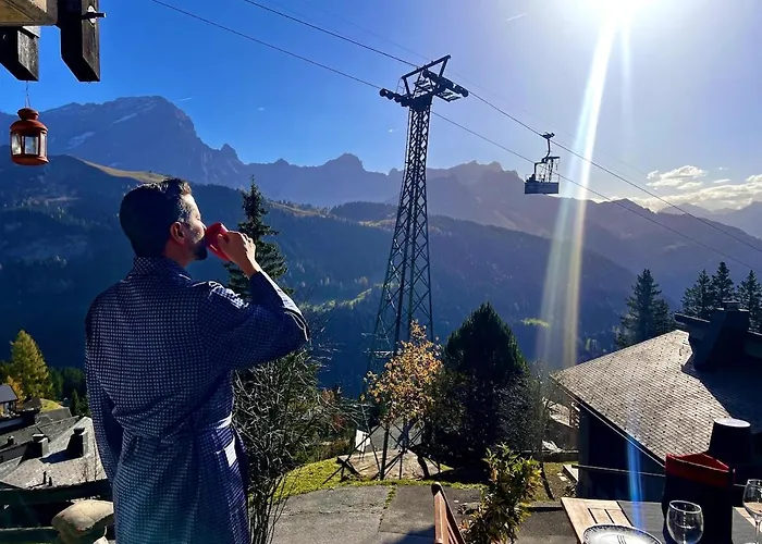 18 1 Beautiful Alpe Des Chaux Appartamento Gryon